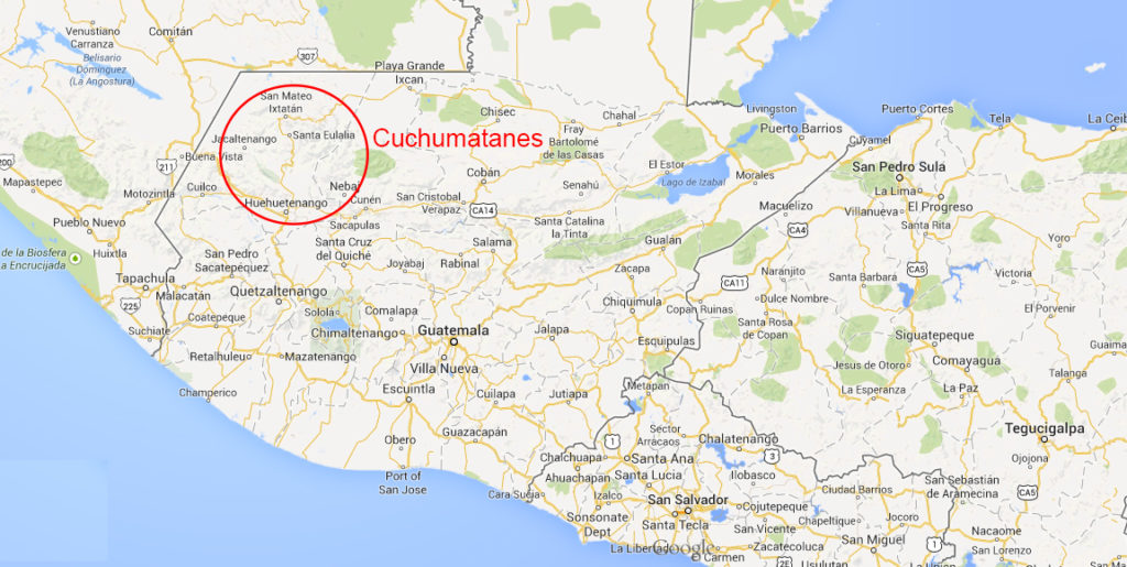 Cuchumatanes-map